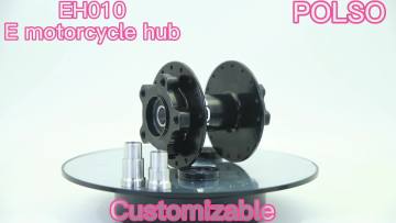EH010 SurRon Electric motorcycle Rear Hub 110mm/135mm Ebike Emotor 32h/36H Holes Aluminum Hub CNC1