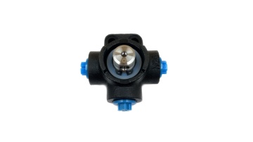 Hydraulic Rotary Diverter Valve, 3 Way, Closed Cen