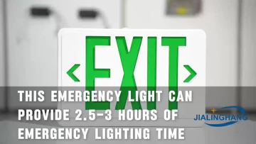 UL LED exit sign