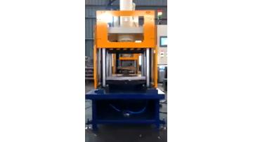 four column servo hydraulic press for cutting, stamping, forming use