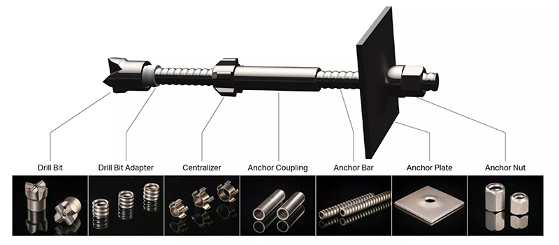 Self Drilling Rock Bolt