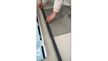Hand Free hanging door screen Fiberglass Magnetic Fly Screens screen door curtain1