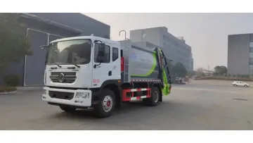 New Arrival Dongfeng 4X2 13cbm Compaction Refuse Truck1