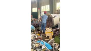 Core Step in Heat Exchanger Tube Bundle Manufacturing