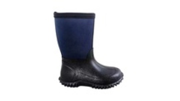 Neoprene Lining Warm Kids Rubber Rain Boots1