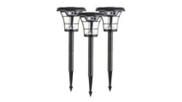 Outdoor Solar Garden Light Led Pathway Christmas Party Decor Waterproof Lawn Landscape Solar Lantern1