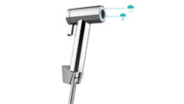 Hanssmart Chrome ABS Muslim Shattaf Shower Bidet Sprayer with 2 Functions1