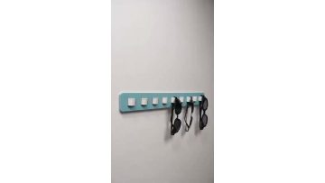 Sunglasses storage box wall-mounted wooden sunglasses holder