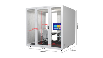 BLF-18 soundproof office pods Installation