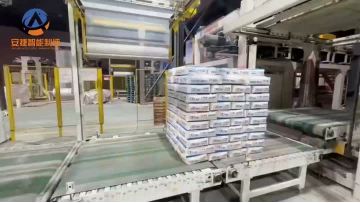 The cold stretching film wrapping machine system was showcased at the production site, helping enterprises enhance their automation capacity