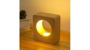 High End Gift, Intelligent Solid Wood, LED Night Light, Creative1
