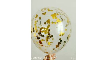 wedding/ birthday party 18 inch gold rose gold color Confetti stuffing Balloons1