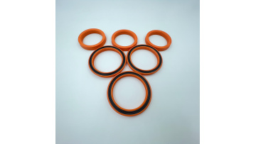 Excavator cylinder piston rod seals IDI-SRUV11