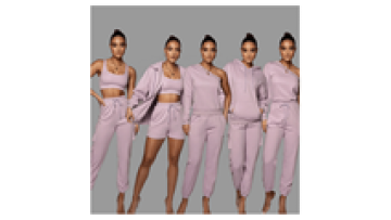 2021 custom logo Casual women joggers suits set hoodies suit for women1