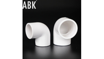 90 Degree Elbow Sch40 Union PVC Pipe Clamp  ANSI ASTM Standard for  Water Drainage Pipe Fitting1