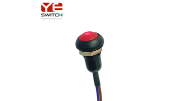Waterproof 12mm Momentary Push Button Switch