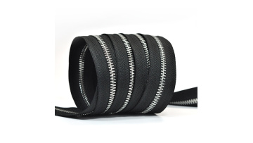 Metal zipper production