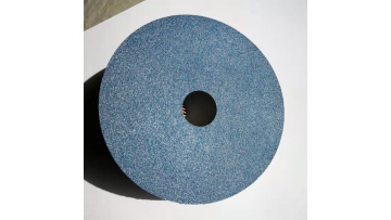 Zirconia fiber disc
