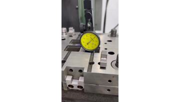Precision hardened plastic mold base