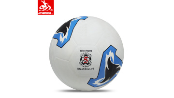 Factory made official size and weight rubber soccer ball football size 51