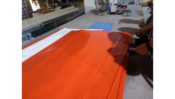 PVC fire retardant fabrics