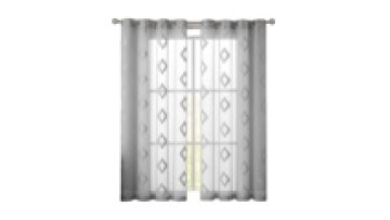 Sheer Curtain Nice Geometric Embroidery Curtain For The Living Room Bedroom1