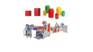 Full automatic sweet tin box making machine1