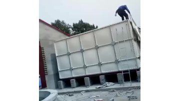 60000 liters Drinking Water Storage Galvanized Steel Water Tank with Tower1