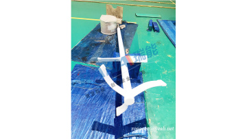 Fluoropolymer PTFE Lined agitator blade