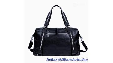 Genuine Leather Multi-Function Handheld & Cross-body Travel Bag