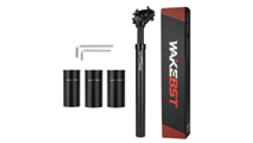 WAKE Bike Seat Posts - Adjustable Aluminum Seatpost for MTB and Road Bikes1