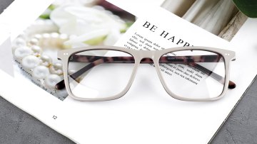 Vintage High Quality Square Acetate Frames Eyewear Optical Glasses1