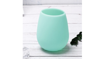 Food grade  silicone wine tumbler cup Silicone Wine Glass Portable  cup1