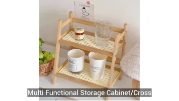Indoor Wooden Plant Stool and Flower Rack1