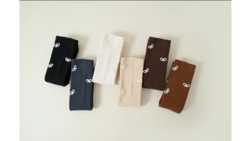 Korean Lolita Bow Long JK Socks