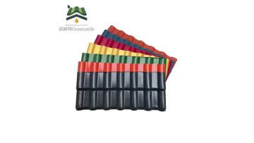 Colorful ASA Synthetice Resin Tiles