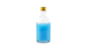 250ml 375ml 500ml square glass bottle