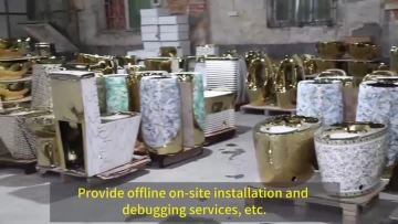 Ceramic pvd coating machine