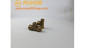 solder ring brass tee
