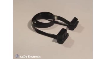 Male to Female 14 Pin OBD1 to 16 Pin OBDII Adapter