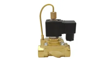 322H35 1/2′′ 322H36 3/4′′ 40 bar High Pressure 2 Way Normally Open Brass Solenoid Valve 24VDC 110VAC 220VAC1