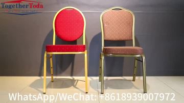 Stackable hotel chairs