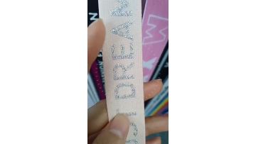 lurex jacquard elastic band
