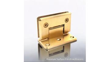 SVA-B331C1-90-SB 90 Degree Brass Shower Door Hinges