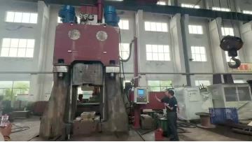 Japanese customers visit for the acceptance inspection of the 175kj die forging hammer