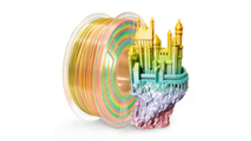 SUNLU PLA Silk Rainbow 3D Printing Filament 1.75MM 1KG for 3D Printer PLA Filament1