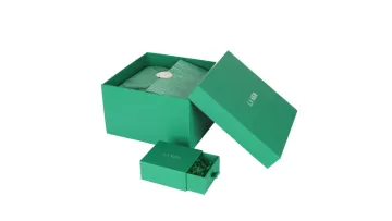 Luxury Jewelry Custom Logo Gift Paper Packaging Box with Lid1