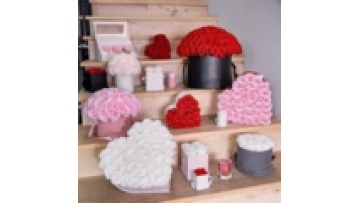 Factory Wholesale Valentines Mothers Day Gifts: Real Everlasting Preserved Roses in Luxury Boxes1