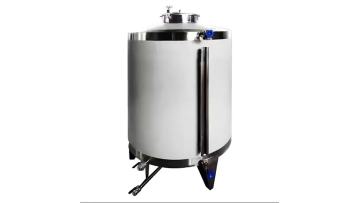 Stainless steel sealed wine storage barrel