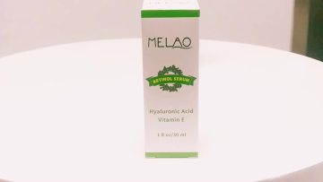 Melao Beauty skin care pure organic retinol serum 2.5% with Hyaluronic Acid Vitamin E for face retinol serum1